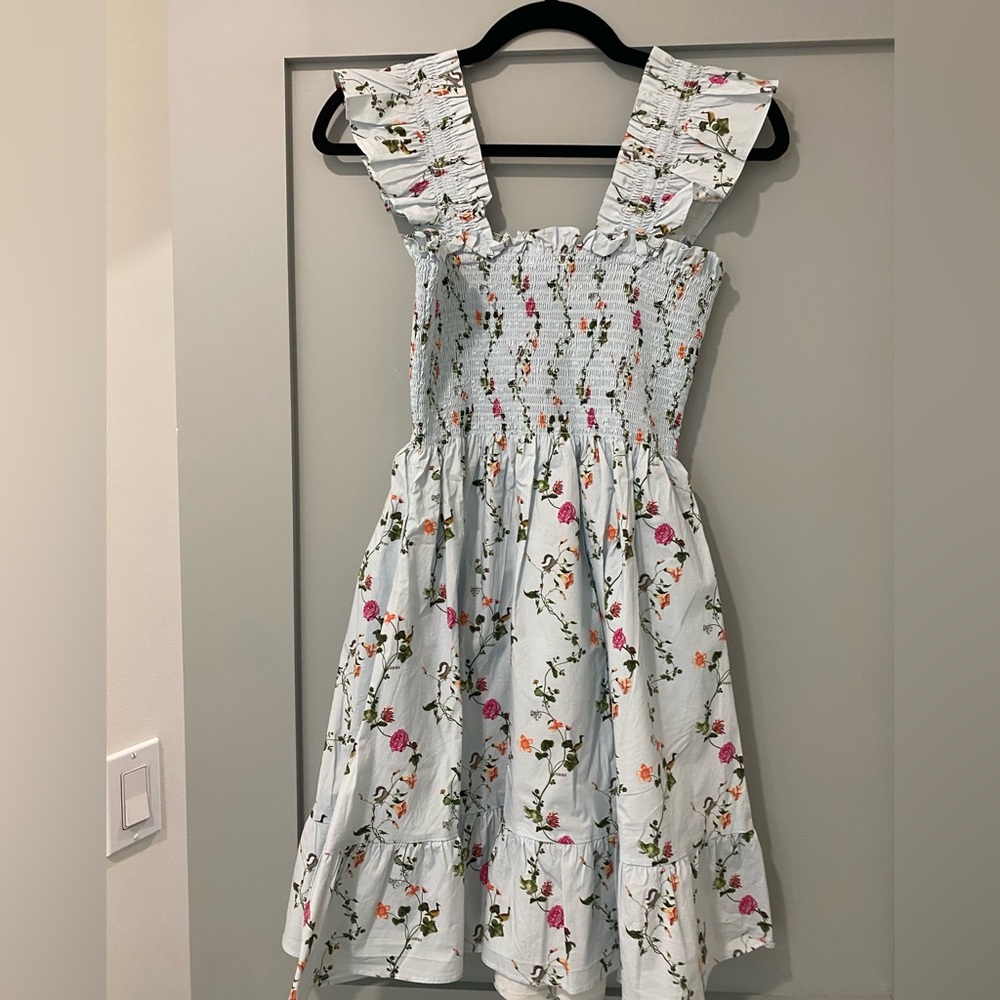 Hill House Elizabeth Nap Dress - Pond Floral